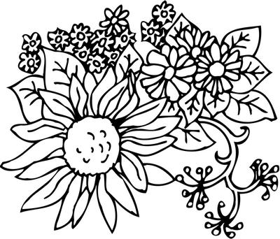 Flower Sticker 341