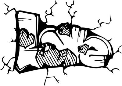 Graffiti Art Sticker 370