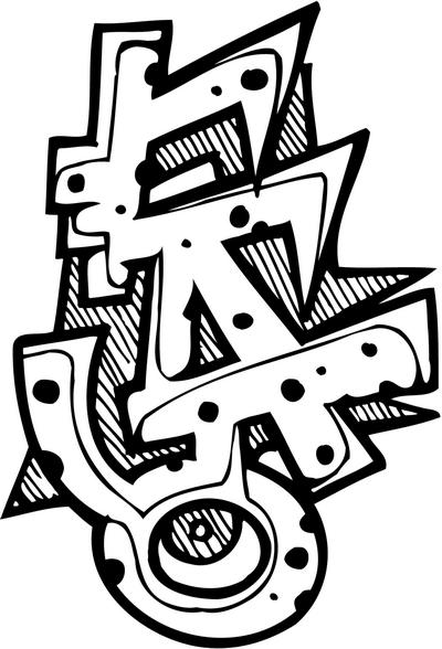 Graffiti Art Sticker 385