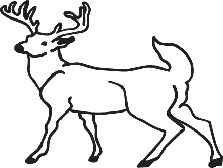 Buck Sticker 106