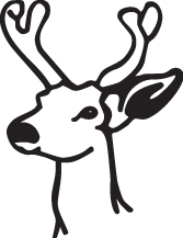 Buck Sticker 109