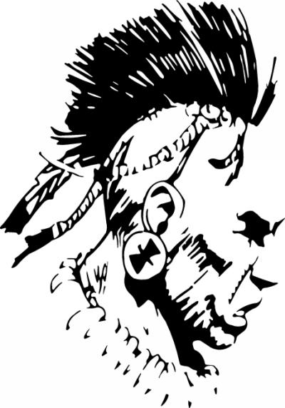 Native American Sticker 116