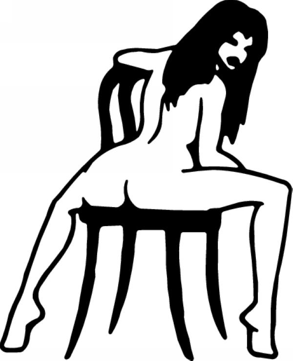 Pinup Girl Sticker 382