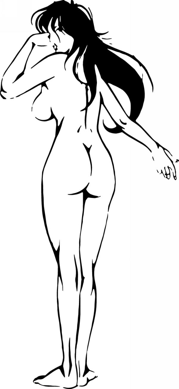 Pinup Girl Sticker 403