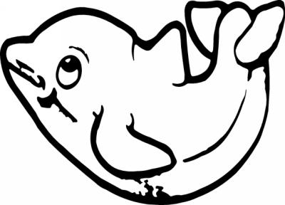 Dolphin Sticker 336