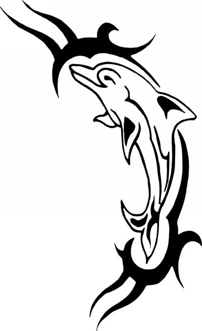 Dolphin Sticker 349