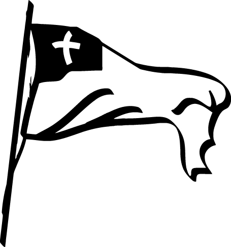 Religious Flag Sticker 1251