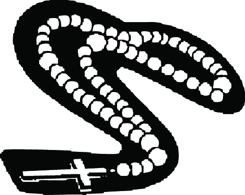 Rosary Sticker 3188