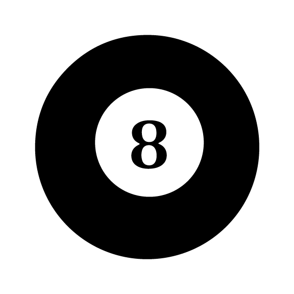 8 Ball Sticker