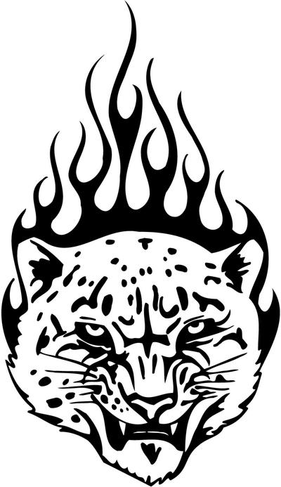 Tribal Predator Sticker 228