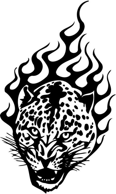 Tribal Predator Sticker 236