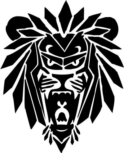 Tribal Predator Sticker 252