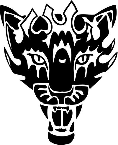 Tribal Predator Sticker 265