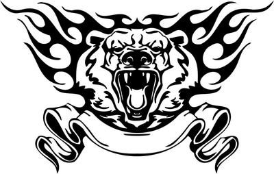 Tribal Predator Sticker 382