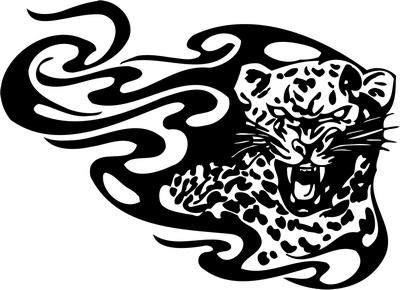 Tribal Predator Sticker 387