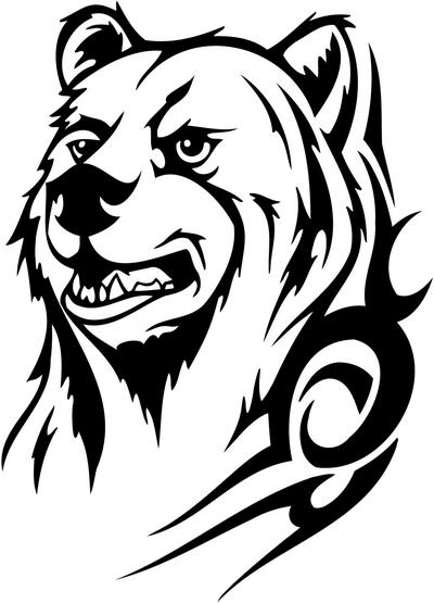 Tribal Predator Sticker 436