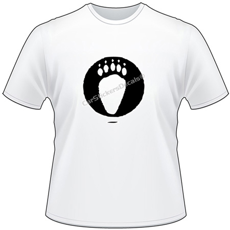 Bear Front Paw T-Shirt