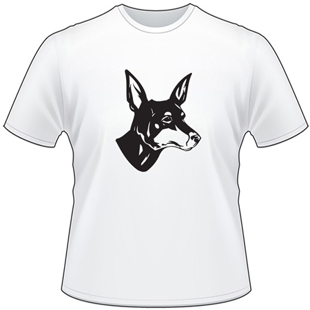 English Toy Terrier (Black & Tan) Dog T-Shirt