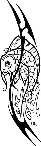 Fish Sticker 599