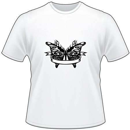 Tribal Butterfly T-Shirt 216