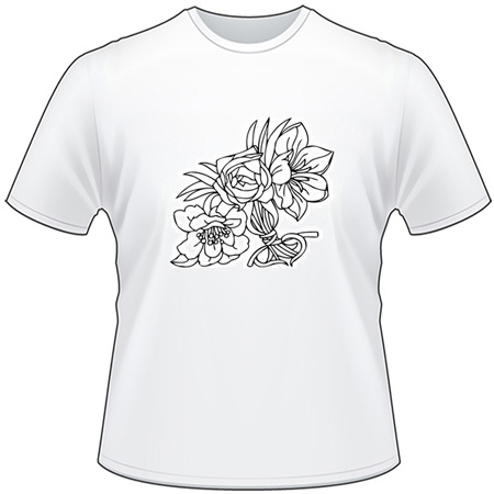 Flower T-Shirt 374