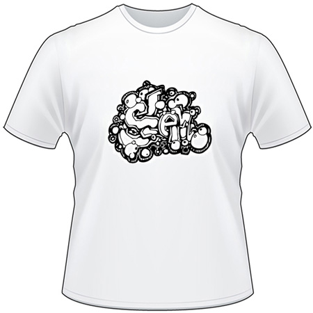 Graffiti Art T-Shirt 416