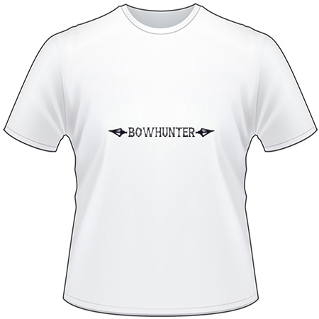 Bowhunter with Arrowheads T-Shirt