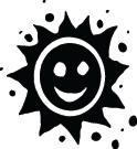 Sun Sticker 197