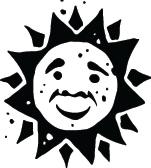 Sun Sticker 198