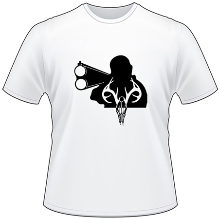 Man Shooting Deer T-Shirt 3