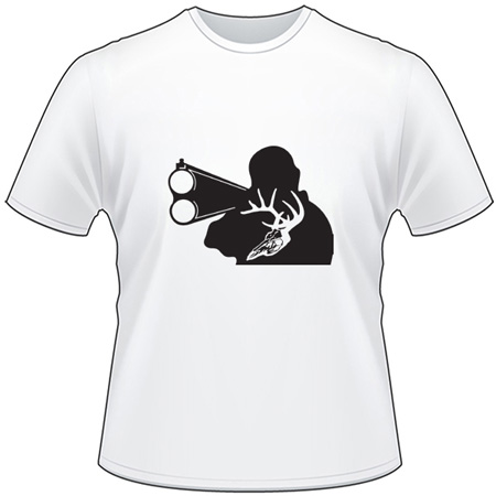 Man Shooting Deer T-Shirt 6