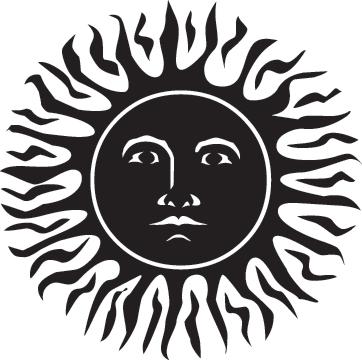 Sun Sticker 356