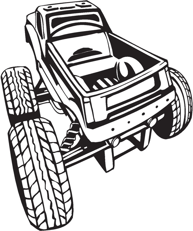 Dune Buggy Sticker 49