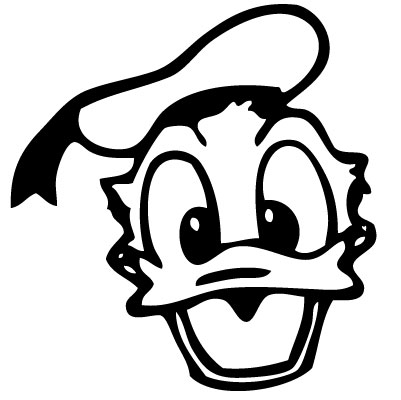 Donal Duck Sticker 6