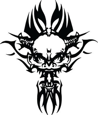 Demon Sticker 122