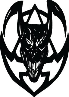 Demon Sticker 219