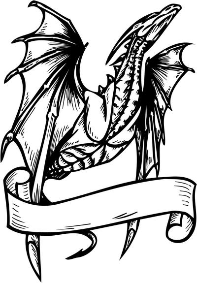 Dragon Sticker 227