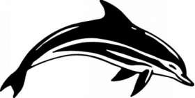 Dolphin Sticker 166