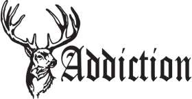 Deer Addiction Sticker