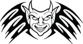 Demon Sticker 54