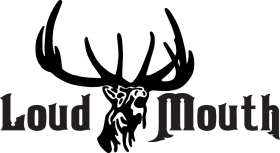 Loud Mouth Buck Sticker