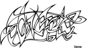 Graffiti Art Sticker 190