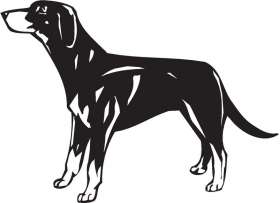 Transylvanian Hound Dog Sticker