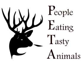 PETA with Buck Sticker