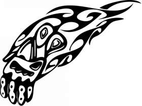 Tribal Sports Sticker 48