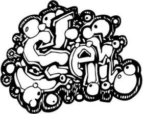 Graffiti Art Sticker 416