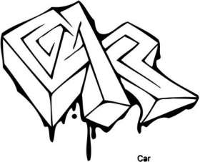 Graffiti Art Sticker 228