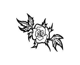 Rose Sticker 220