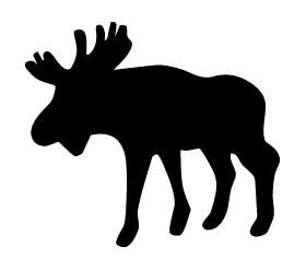 Moose Sticker 27