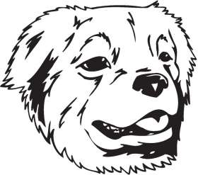 Great Prenees Dog Sticker